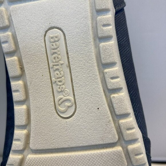 Baretraps Womens Pralies Blue White Slip On Comfort Ballet Wedge Flats Shoes-7M - Picture 11 of 13